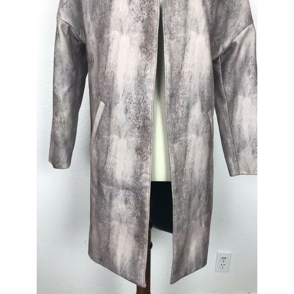 Maison Scotch Open Front Stretch Lined Carcoat Coat - Picture 8 of 12